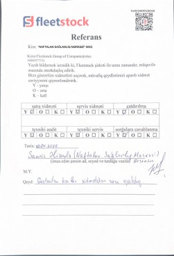 "NAFTALAN SAĞLAMLIQ MƏRKƏZİ" MMC