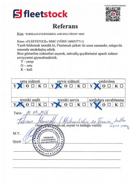 "EMERALD ENGİNEERİNG AND SOLUTİONS" MMC