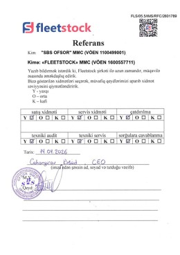 “SBS OFŞOR” MMC