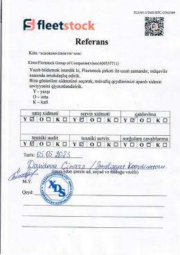 "XƏZƏRDƏNİZSERVİS" MMC