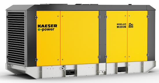 Kaeser portable compressor
