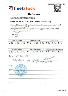 "XƏZƏR İNŞAAT ŞİRKƏTİ" MMC